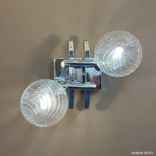 Бра Crystal Lux LUXURY AP2 CHROME-foto6