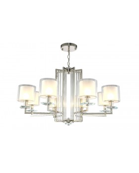 Люстра Crystal Lux NICOLAS SP-PL8 NICKEL/WHITE-foto4