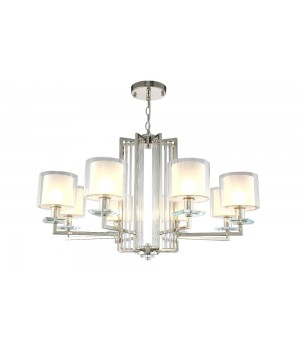 Люстра Crystal Lux NICOLAS SP-PL8 NICKEL/WHITE-foto4