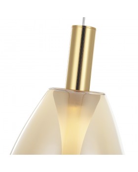 Светильник подвесной Crystal Lux GAUDI SP4W LED AMBER-foto3