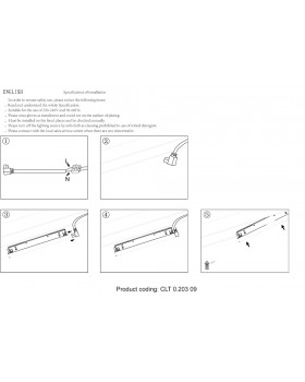 Драйвер для магнитного шинопровода 48V, 200W Crystal Lux CLT 0.203 09 BL-foto2