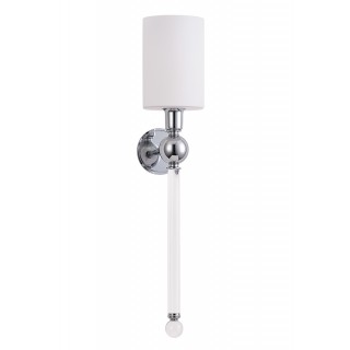Бра Crystal Lux MIRABELLA AP1 CHROME/WHITE-foto2