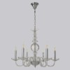 Люстра Crystal Lux ARABESQUE SP6 CHROME Люстра Crystal Lux ARABESQUE SP6 CHROME