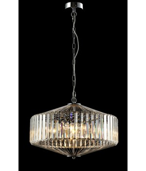 Люстра Crystal Lux FIESTA SP5 CHROME/TRANSPARENTE-foto2