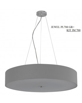 Светильник потолочный Crystal Lux JEWEL PL700 GR-foto2