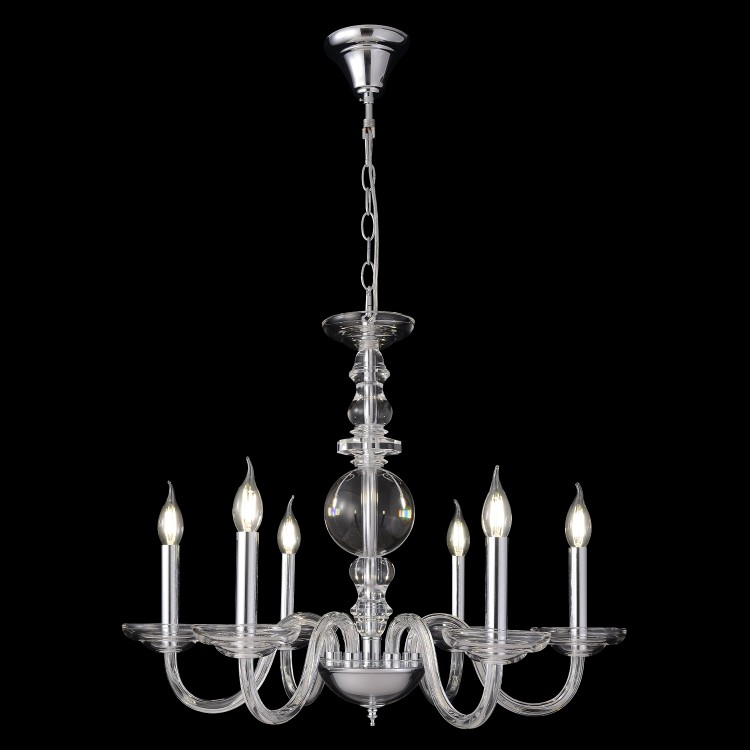 Люстра Crystal Lux ARABESQUE SP6 CHROME Люстра Crystal Lux ARABESQUE SP6 CHROME