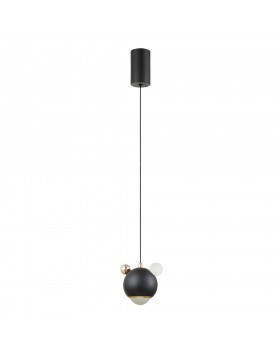 Светильник подвесной Crystal Lux AMIGO SP LED BLACK-foto3