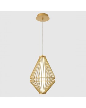 Светильник подвесной Crystal Lux CUADRA SP18W LED GOLD-foto2