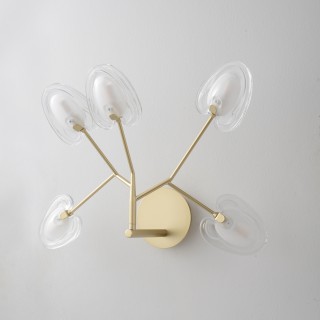 Бра Crystal Lux SOLE AP5 GOLD-foto4