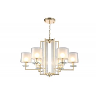 Люстра Crystal Lux NICOLAS SP-PL6 GOLD/WHITE-foto3