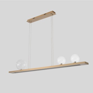 Светильник подвесной Crystal Lux AHORA SP1 L1200 BRASS-foto2