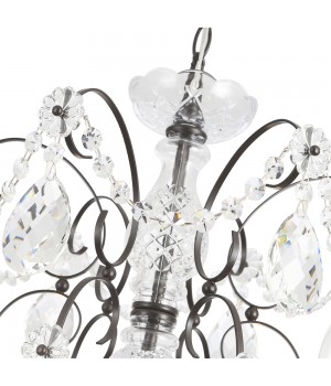 Люстра Crystal Lux ODELIS SP6 BROWN-foto5