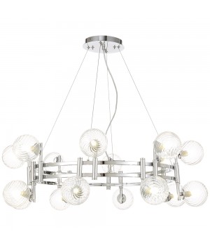 Люстра Crystal Lux LUXURY SP16 CHROME-foto3