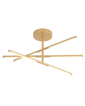 Светильник потолочный Crystal Lux LARGO PL32W D730 GOLD-foto2