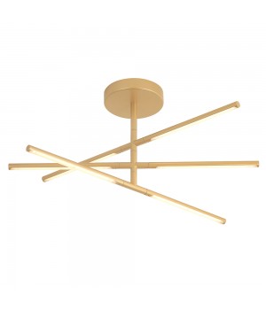 Светильник потолочный Crystal Lux LARGO PL32W D730 GOLD-foto2