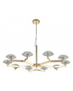 Люстра Crystal Lux REBECA SP10 GOLD