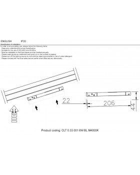 Светильник трековый магнитный Crystal Lux CLT 0.33 001 6W BL M4000K-foto2