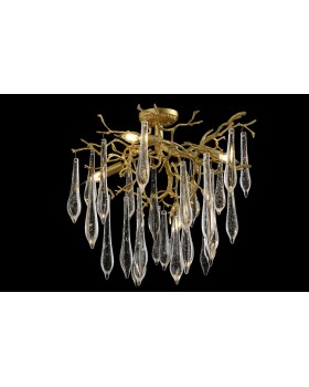 Люстра Crystal Lux REINA PL5 D600 GOLD PEARL-foto4