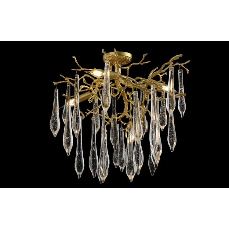 Люстра Crystal Lux REINA PL5 D600 GOLD PEARL