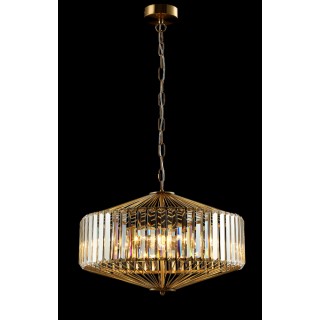 Люстра Crystal Lux FIESTA SP5 BRASS/TRANSPARENTE-foto2