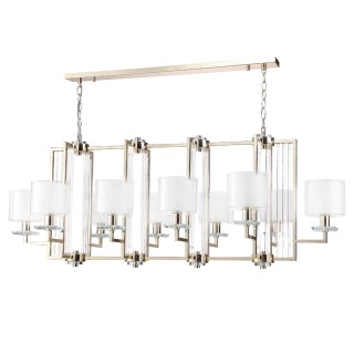 Люстры Crystal Lux NICOLAS SP10 L1300 GOLD/WHITE-foto2