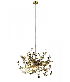 Светильник подвесной Crystal Lux GARDEN SP3 D400 GOLD-foto2