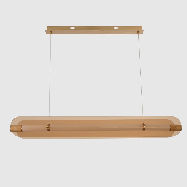 Светильник подвесной Crystal Lux AMARILLO SP70W LED BRASS Светильник подвесной Crystal Lux AMARILLO SP70W LED BRASS