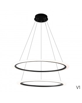 Люстра Crystal Lux MANZANA SP53W LED BLACK-foto2