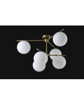 Люстра Crystal Lux FELIZ SP-PL6 BRONZE/WHITE-foto3