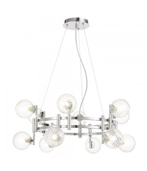 Люстра Crystal Lux LUXURY SP12 CHROME-foto3