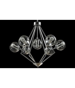 Люстра Crystal Lux FABRICIO SP7 CHROME/TRANSPARENTE-foto3