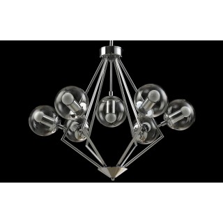 Люстра Crystal Lux FABRICIO SP7 CHROME/TRANSPARENTE-foto3