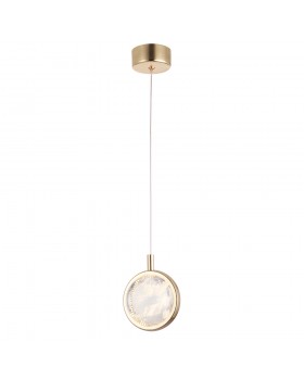 Светильник подвесной Crystal Lux CIELO SP6W LED GOLD-foto4