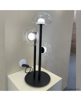 Настольная лампа Crystal Lux BOSQUE LG3 BLACK/TRANSPARENT-foto6