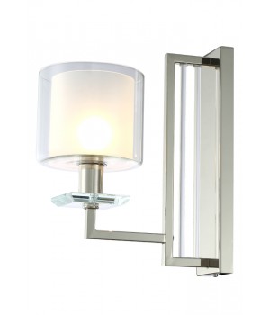 Бра Crystal Lux NICOLAS AP1 NICKEL/WHITE-foto4