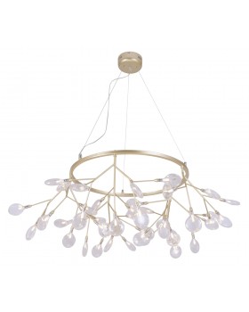 Светильник подвесной Crystal Lux EVITA SP45 D GOLD/TRANSPARENT Светильник подвесной Crystal Lux EVITA SP45 D GOLD/TRANSPARENT