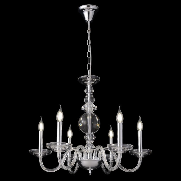 Люстра Crystal Lux ARABESQUE SP6 CHROME Люстра Crystal Lux ARABESQUE SP6 CHROME