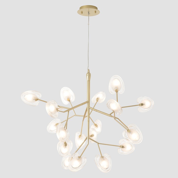 Светильник подвесной Crystal Lux SOLE SP20 GOLD Светильник подвесной Crystal Lux SOLE SP20 GOLD