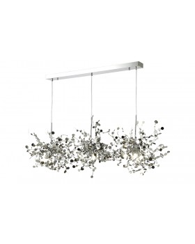 Светильник подвесной Crystal Lux GARDEN SP3х3 L1200 CHROME-foto2