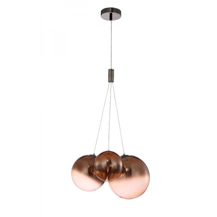 Светильник подвесной Crystal Lux ELCHE SP3 COPPER