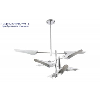 Люстра (без плафонов) Crystal Lux RAFAEL SP8 CHROME-foto2