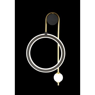 Бра Crystal Lux CORIDA AP25W LED BLACK/GOLD-foto4