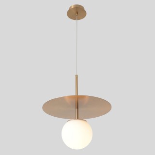 Светильник подвесной Crystal Lux UVA SP1.1 BRASS Светильник подвесной Crystal Lux UVA SP1.1 BRASS