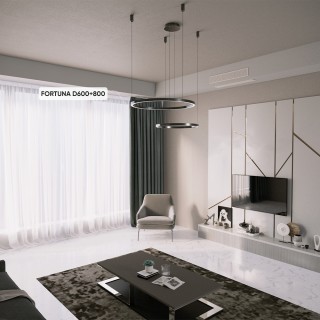 Люстра Crystal Lux FORTUNA SP123W LED BLACK-foto4