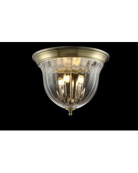 Светильник потолочный Crystal Lux JUGO PL4 BRONZE/TRANSPARENTE-foto2
