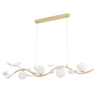 Светильник подвесной Crystal Lux COLIBRI SP4 GOLD-foto2