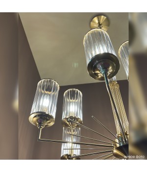 Люстра Crystal Lux GLORIA SP9 BRASS-foto6