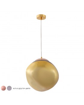 Светильник подвесной Crystal Lux MALAGA SP1 D280 GOLD-foto2