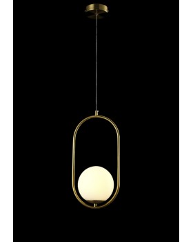 Светильник подвесной Crystal Lux CALLE SP1 BRASS-foto4
