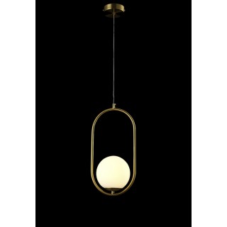 Светильник подвесной Crystal Lux CALLE SP1 BRASS-foto4